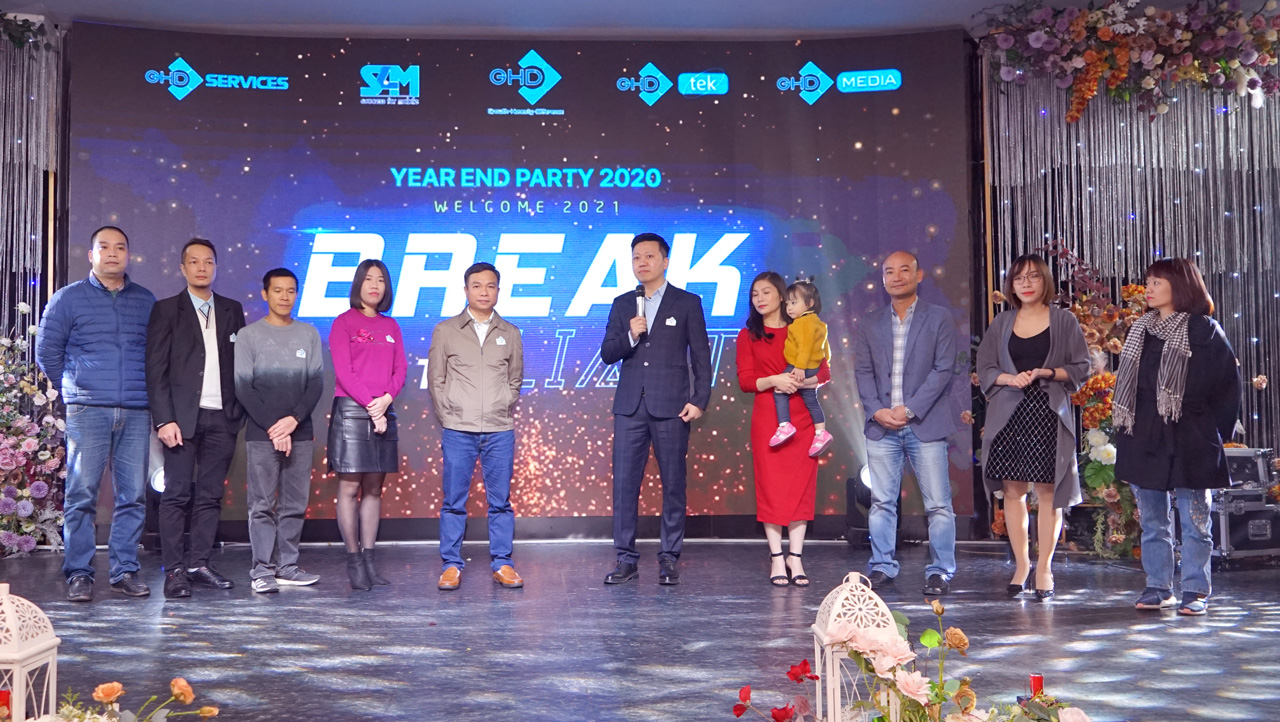 “GALA DINNER 2021 - BREAK THE LIMIT” - ĐẠI TIỆC CUỐI NĂM GHD