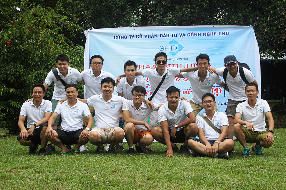 Team Building - Vui chơi có tổ chức - chung sức làm nên GHD